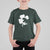 St Patricks Day Dinosaur Rex T Shirt For Kid Dino in Lucky Shamrock