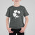 St Patricks Day Dinosaur Rex T Shirt For Kid Dino in Lucky Shamrock
