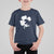 St Patricks Day Dinosaur Rex T Shirt For Kid Dino in Lucky Shamrock
