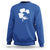 St Patricks Day Dinosaur Rex Sweatshirt Dino in Lucky Shamrock