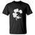 St Patricks Day Dinosaur Rex T Shirt Dino in Lucky Shamrock