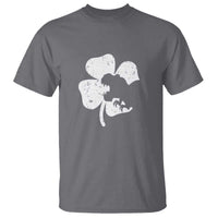 St Patricks Day Dinosaur Rex T Shirt Dino in Lucky Shamrock