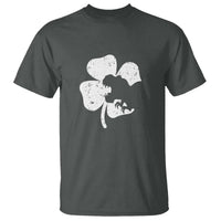 St Patricks Day Dinosaur Rex T Shirt Dino in Lucky Shamrock