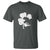 St Patricks Day Dinosaur Rex T Shirt Dino in Lucky Shamrock