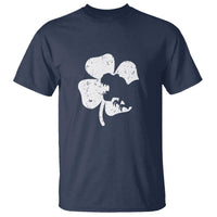 St Patricks Day Dinosaur Rex T Shirt Dino in Lucky Shamrock