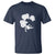 St Patricks Day Dinosaur Rex T Shirt Dino in Lucky Shamrock