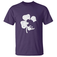 St Patricks Day Dinosaur Rex T Shirt Dino in Lucky Shamrock