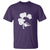 St Patricks Day Dinosaur Rex T Shirt Dino in Lucky Shamrock