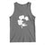 St Patricks Day Dinosaur Rex Tank Top Dino in Lucky Shamrock