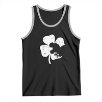 St Patricks Day Dinosaur Rex Tank Top Dino in Lucky Shamrock