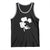 St Patricks Day Dinosaur Rex Tank Top Dino in Lucky Shamrock