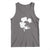 St Patricks Day Dinosaur Rex Tank Top Dino in Lucky Shamrock