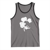 St Patricks Day Dinosaur Rex Tank Top Dino in Lucky Shamrock