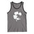 St Patricks Day Dinosaur Rex Tank Top Dino in Lucky Shamrock
