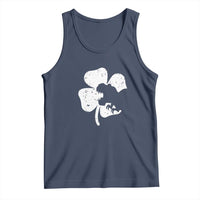 St Patricks Day Dinosaur Rex Tank Top Dino in Lucky Shamrock