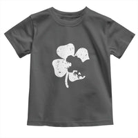 St Patricks Day Dinosaur Rex Toddler T Shirt Dino in Lucky Shamrock