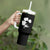 St Patricks Day Dinosaur Rex Tumbler With Handle Dino in Lucky Shamrock