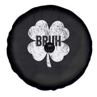 Funny St Patricks Day Bruh Spare Tire Cover Lucky Shamrock Vintage