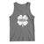 Funny St Patricks Day Bruh Tank Top Lucky Shamrock Vintage