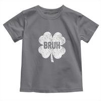 Funny St Patricks Day Bruh Toddler T Shirt Lucky Shamrock Vintage