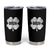 Funny St Patricks Day Bruh Tumbler Cup Lucky Shamrock Vintage