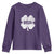 Funny St Patricks Day Bruh Youth Sweatshirt Lucky Shamrock Vintage