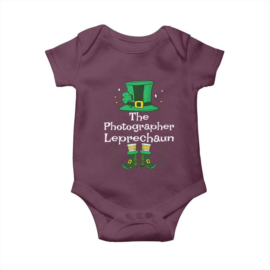The Photographer Leprechaun Matching Group Baby Onesie Festive St Patricks Day Squad Photographers