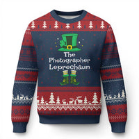 The Photographer Leprechaun Matching Group Ugly Christmas Sweater Festive St Patricks Day Squad Photographers - Wonder Print Shop
