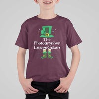 The Photographer Leprechaun Matching Group T Shirt For Kid Festive St Patricks Day Squad Photographers