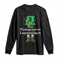 The Photographer Leprechaun Matching Group Long Sleeve Shirt Festive St Patricks Day Squad Photographers