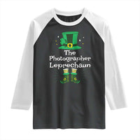 The Photographer Leprechaun Matching Group Raglan Shirt Festive St Patricks Day Squad Photographers