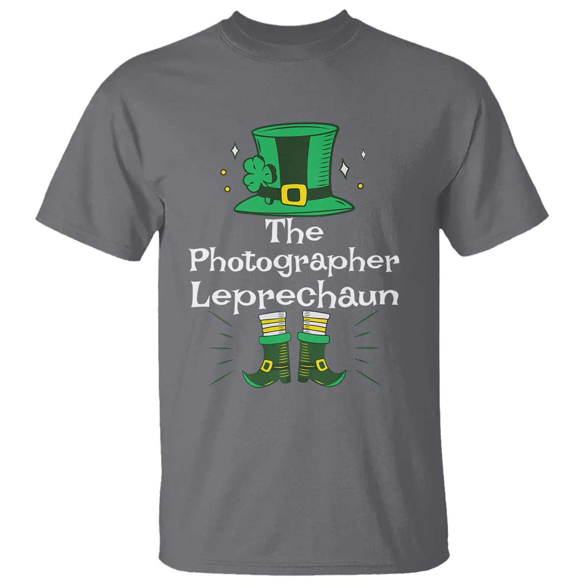 The Photographer Leprechaun Matching Group T Shirt Festive St Patricks Day Squad Photographers