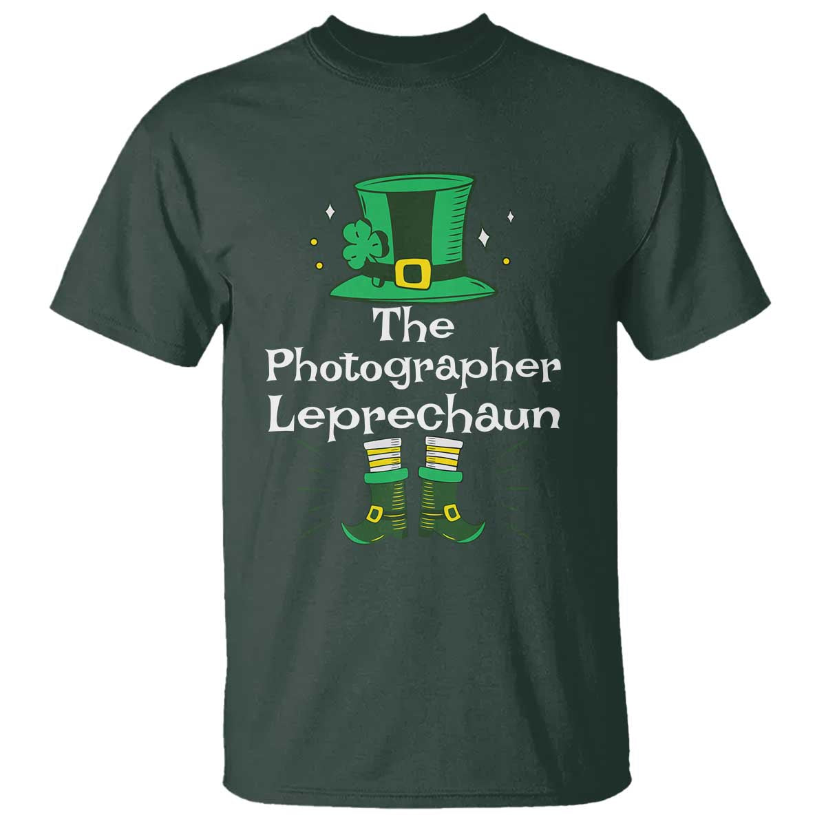 The Photographer Leprechaun Matching Group T Shirt Festive St Patricks Day Squad Photographers