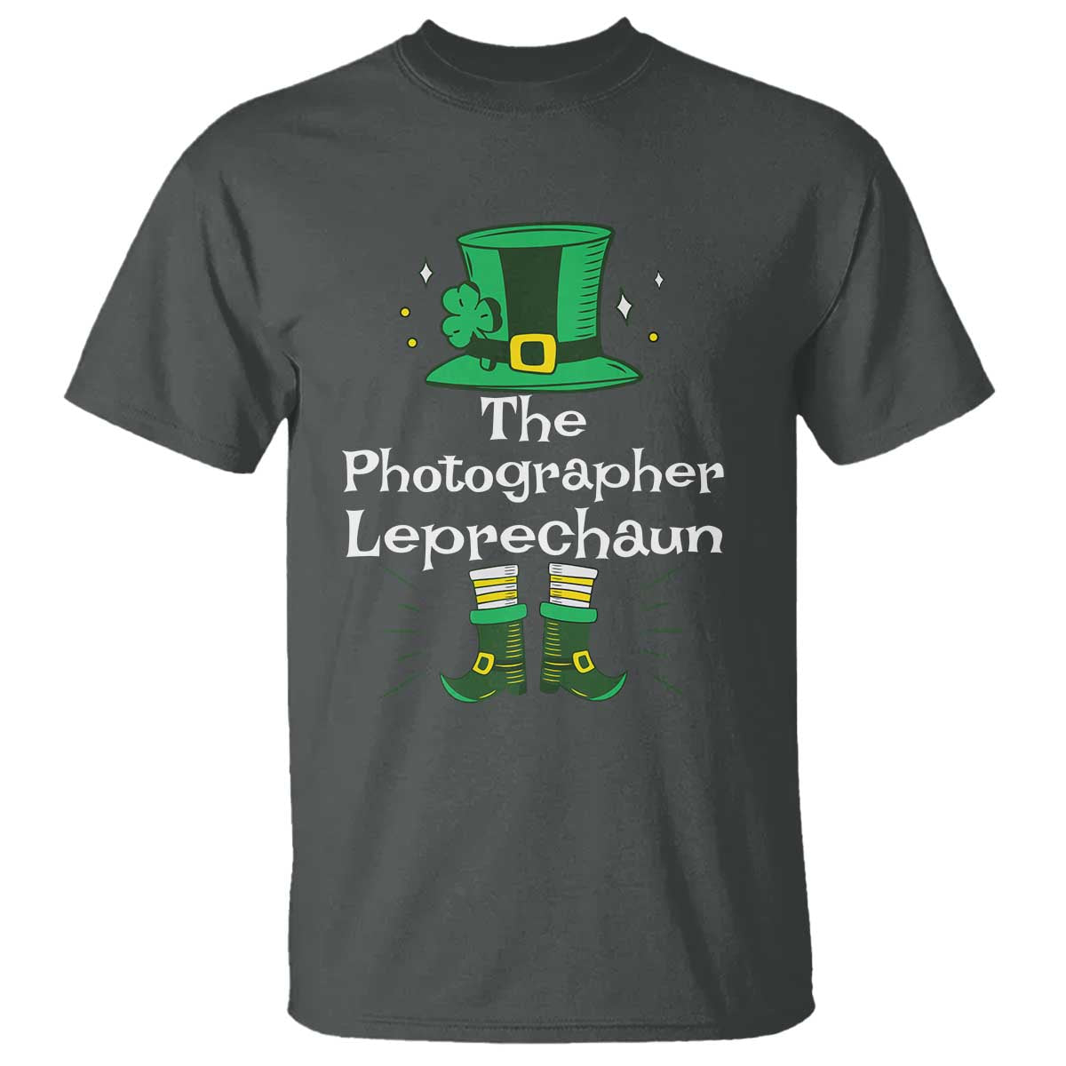 The Photographer Leprechaun Matching Group T Shirt Festive St Patricks Day Squad Photographers