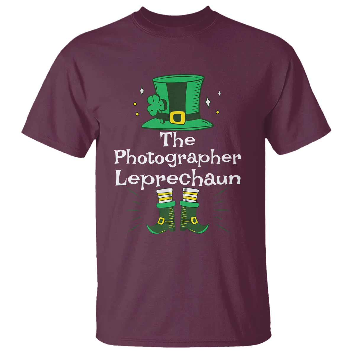 The Photographer Leprechaun Matching Group T Shirt Festive St Patricks Day Squad Photographers