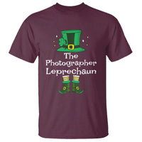 The Photographer Leprechaun Matching Group T Shirt Festive St Patricks Day Squad Photographers