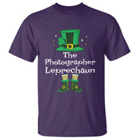 The Photographer Leprechaun Matching Group T Shirt Festive St Patricks Day Squad Photographers
