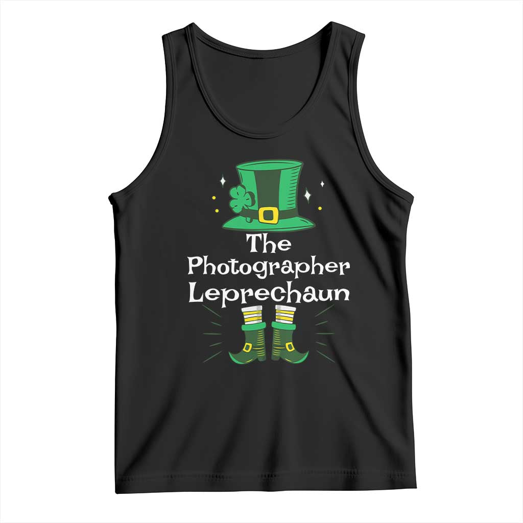 The Photographer Leprechaun Matching Group Tank Top Festive St Patricks Day Squad Photographers