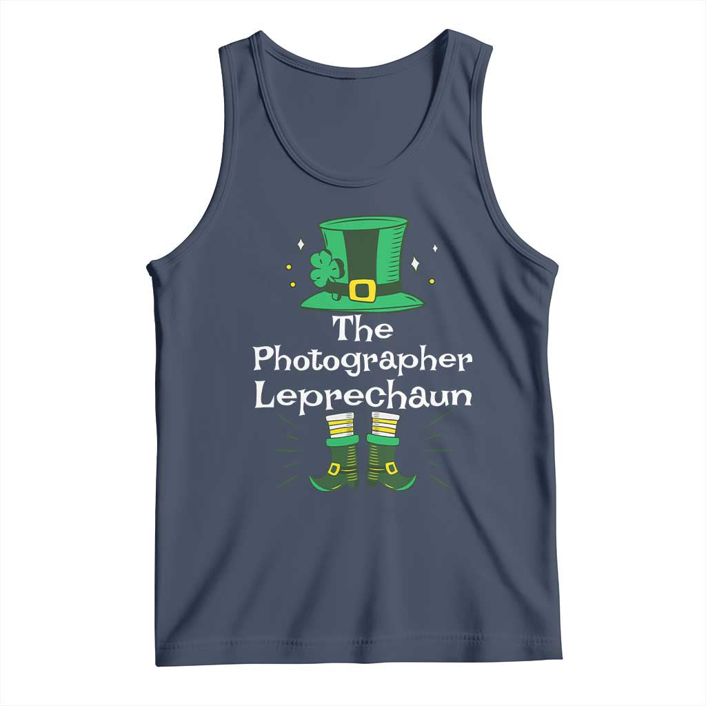 The Photographer Leprechaun Matching Group Tank Top Festive St Patricks Day Squad Photographers