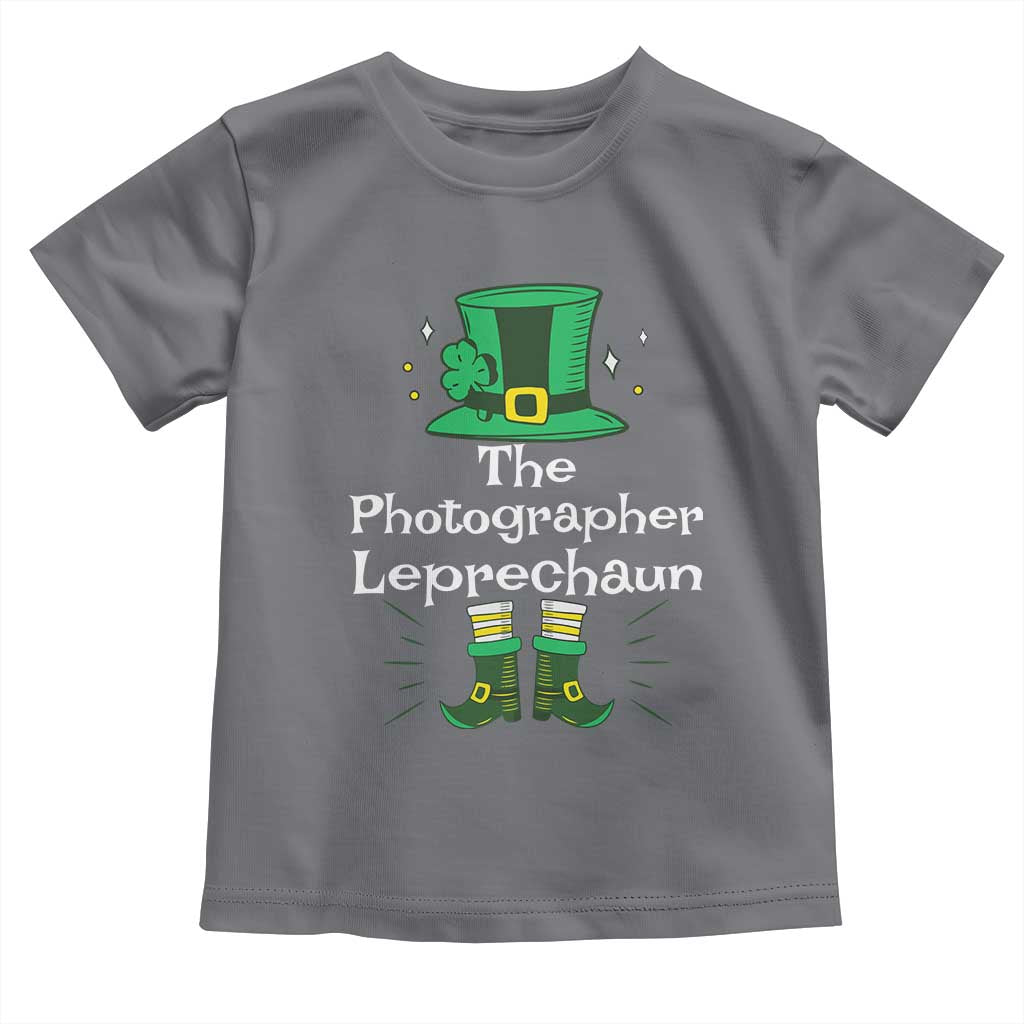 The Photographer Leprechaun Matching Group Toddler T Shirt Festive St Patricks Day Squad Photographers