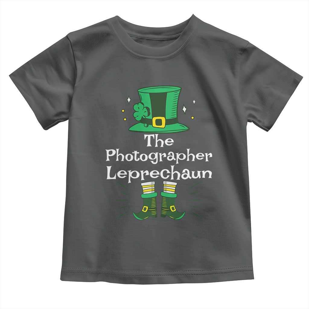The Photographer Leprechaun Matching Group Toddler T Shirt Festive St Patricks Day Squad Photographers