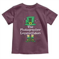 The Photographer Leprechaun Matching Group Toddler T Shirt Festive St Patricks Day Squad Photographers
