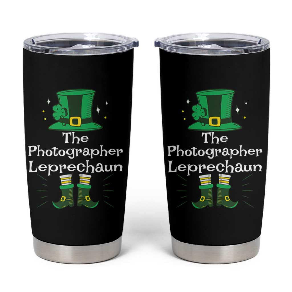 The Photographer Leprechaun Matching Group Tumbler Cup Festive St Patricks Day Squad Photographers