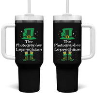 The Photographer Leprechaun Matching Group Tumbler With Handle Festive St Patricks Day Squad Photographers