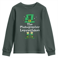 The Photographer Leprechaun Matching Group Youth Sweatshirt Festive St Patricks Day Squad Photographers