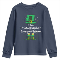 The Photographer Leprechaun Matching Group Youth Sweatshirt Festive St Patricks Day Squad Photographers