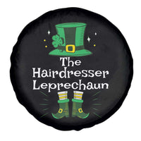 The Hairdresser Leprechaun Matching Group Spare Tire Cover Festive St Patricks Day Squad Hairdressers