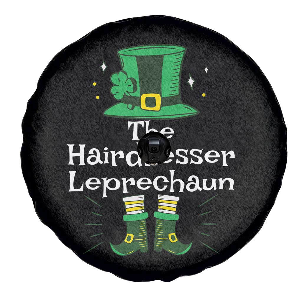 The Hairdresser Leprechaun Matching Group Spare Tire Cover Festive St Patricks Day Squad Hairdressers