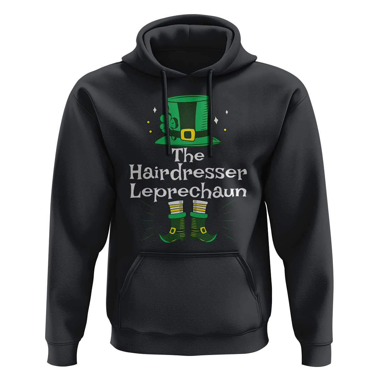 The Hairdresser Leprechaun Matching Group Hoodie Festive St Patricks Day Squad Hairdressers