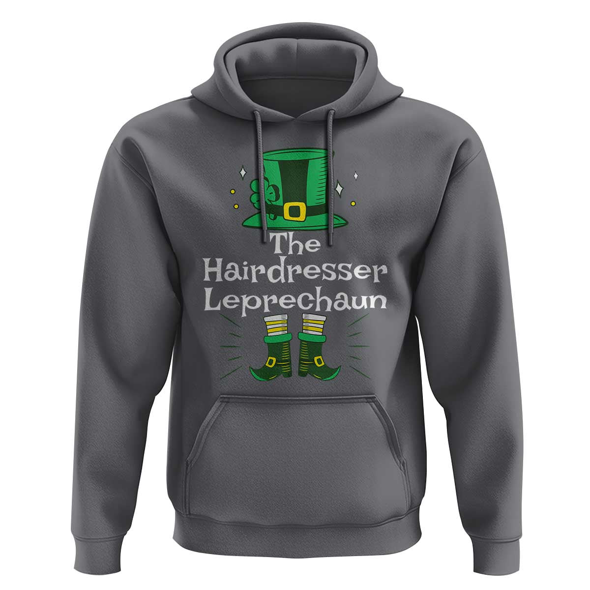 The Hairdresser Leprechaun Matching Group Hoodie Festive St Patricks Day Squad Hairdressers